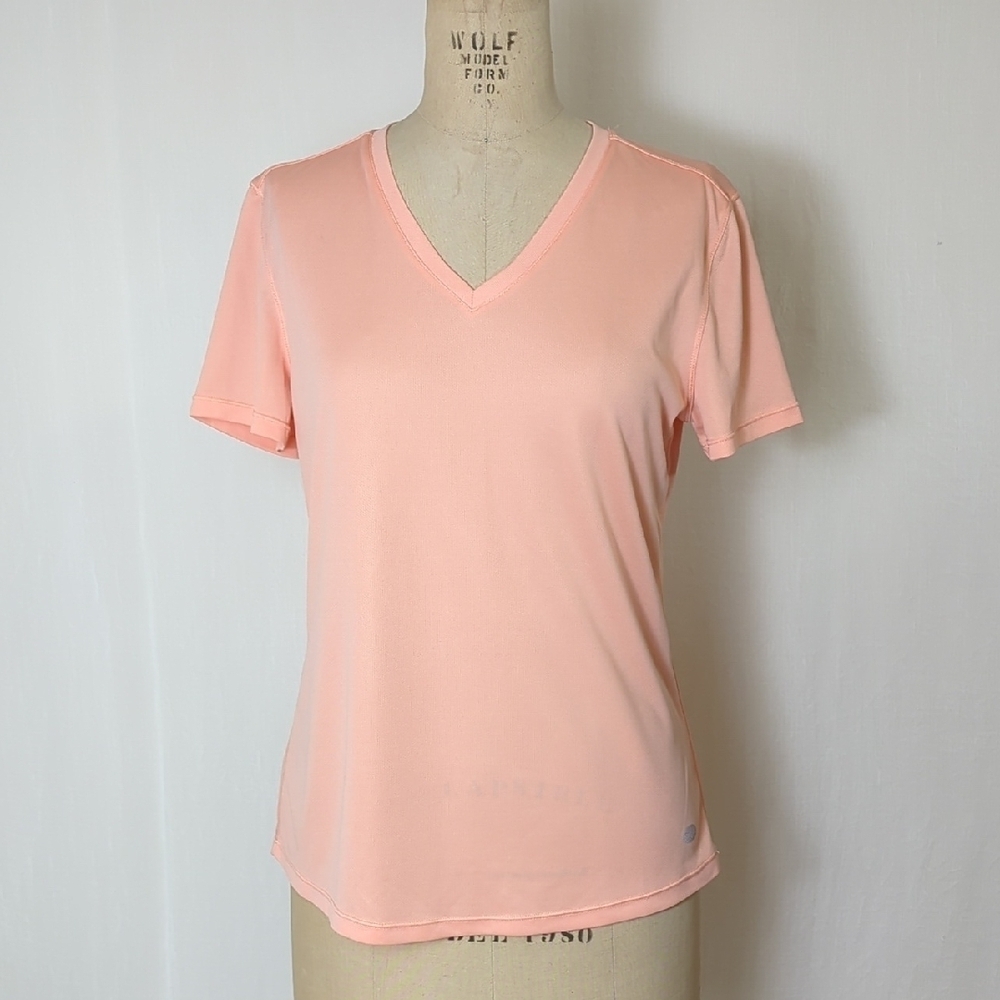 Reel Legends Apricot Short Sleeve Tee Medium